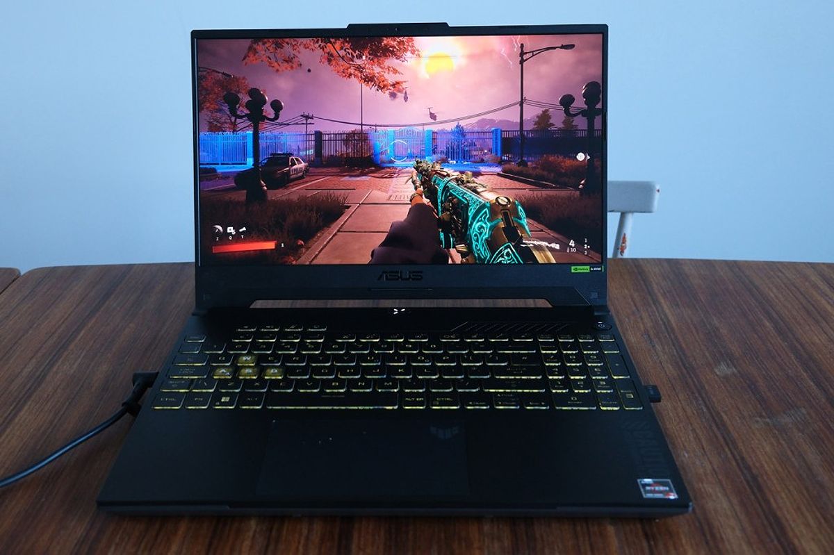 Asus TUF Gaming A15 2023 review gaming 3