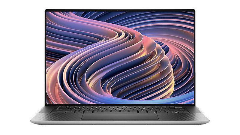 Dell XPS 15 9520 in silver and white color options