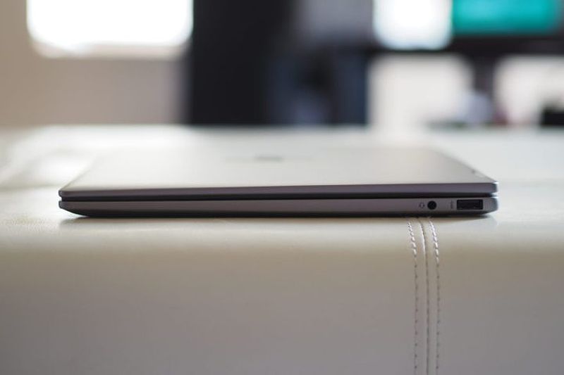 HP Envy x360 14 right side view showing ports